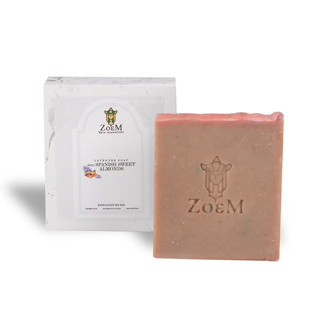 ZoeM Lavender & Spanish Almonds Soap