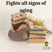 ZoeM Indian Spirulina & Grape Seed Soap