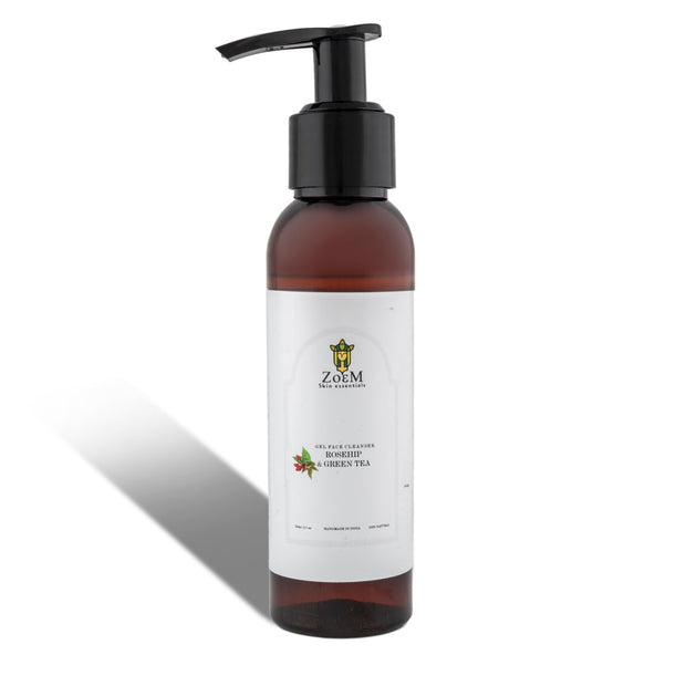 ZoeM Rosehip & Green Tea Face Cleanser for Oily & Combination Skin